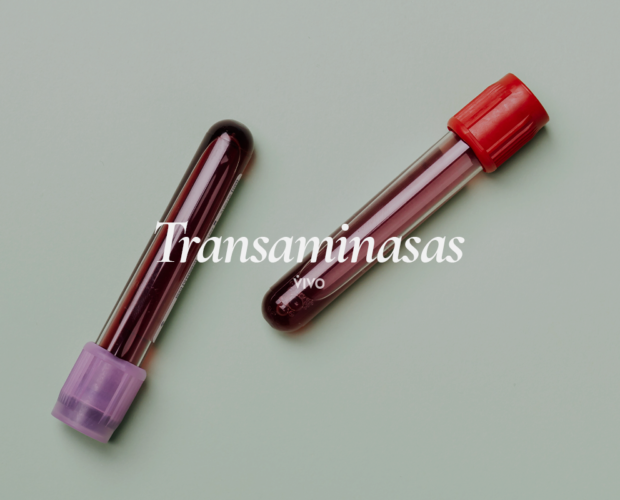 Un ejemplo de prueba para detectar las transaminasas altas.